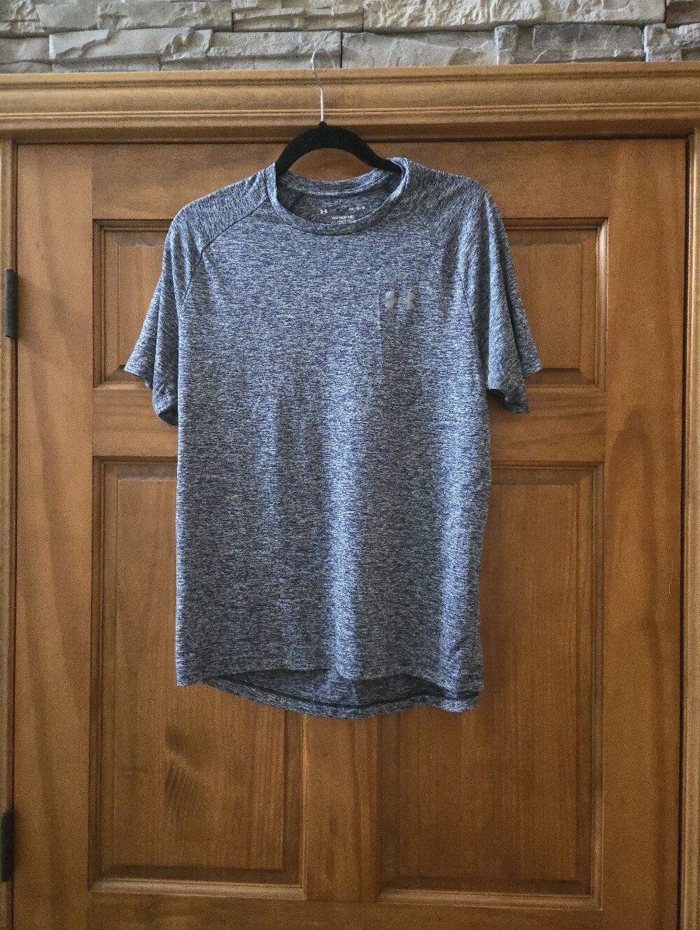 Under Armour Men's Heathered Charcoal Short Sleeve Performance Tee Size M